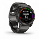 Часы Garmin Fenix 7X Pro - Sapphire Solar Carbon Gray DLC Titanium / Vented Titanium Band