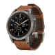 Часы Garmin Fenix 7 Pro - Sapphire Solar Titanium Chestnut Leather Band