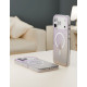 Чехол защитный VLP Pulse Case с MagSafe для iPhone 17 ProMax, перламутровый